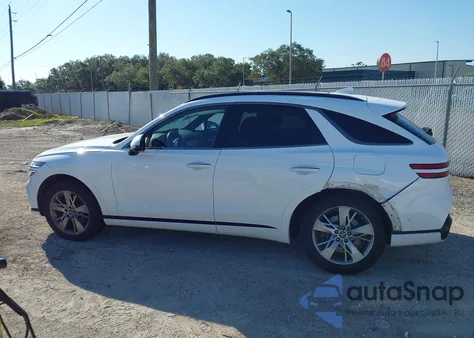 2022 Genesis Gv70 3.5T Awd Sport из США, поврежденный, VIN KMUMCDTC3NU041726